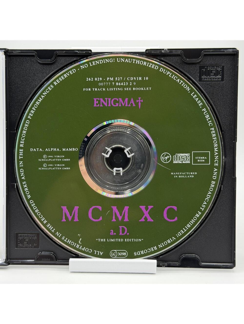Enigma - MCMXC a.D. "The Limited Edition" (1991) - Audio CD * Disc Only *